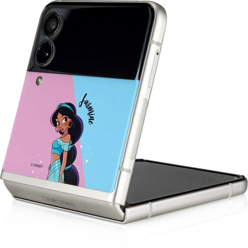 Disney Princess Jasmine Art Galaxy Z Flip3 5G Skin