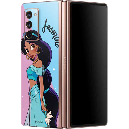 Disney Princess Jasmine Art Galaxy Z Fold2 5G Skin