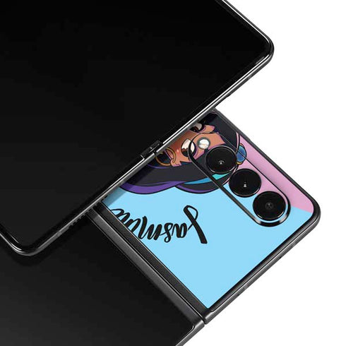 Disney Princess Jasmine Art Galaxy Z Fold3 5G Skin