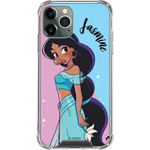 Disney Princess Jasmine Art iPhone 12 Pro Clear Case