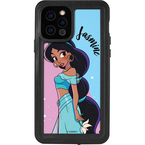 Disney Princess Jasmine Art iPhone 12 Pro Waterproof Case