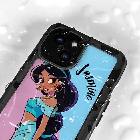 Disney Princess Jasmine Art iPhone 13 Mini Waterproof Case