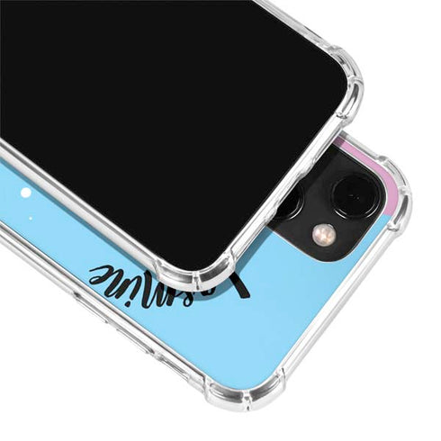 Disney Princess Jasmine Art iPhone 14 Plus Clear Case