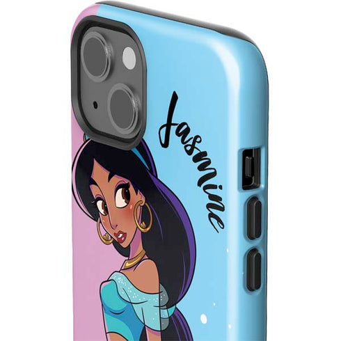 Disney Princess Jasmine Art iPhone 14 Impact Case