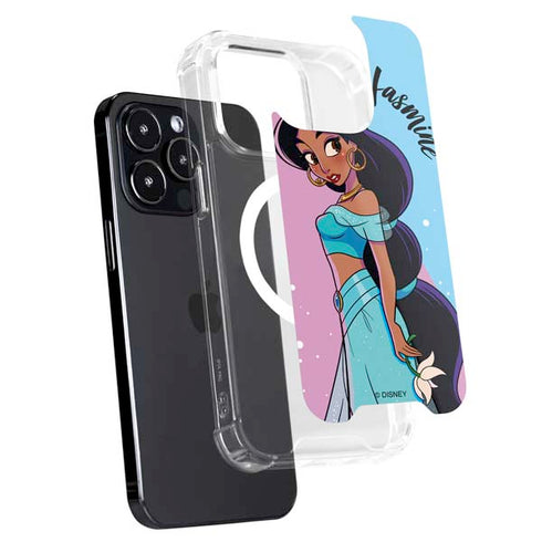 Disney Princess Jasmine Art iPhone 14 Pro MagSafe Case
