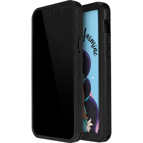 Disney Princess Jasmine Art iPhone 14 Pro Max Waterproof Case