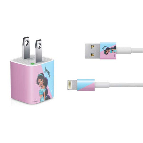 Disney Princess Jasmine Art iPhone Charger (5W USB) Skin