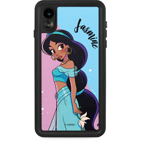Disney Princess Jasmine Art iPhone XR Waterproof Case