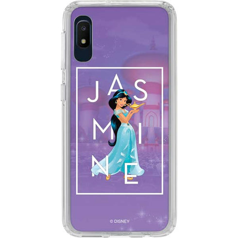 Disney Princess Jasmine Magic Lamp Galaxy A10e Clear Case