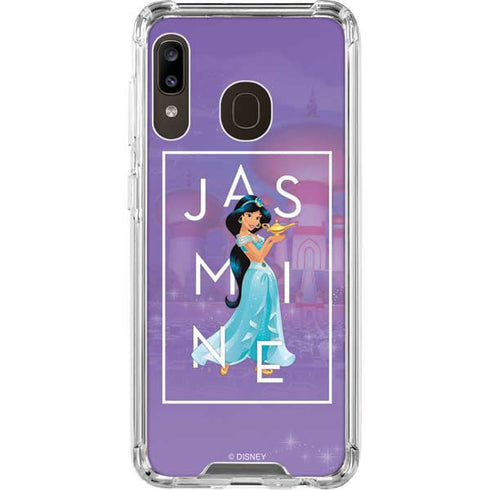 Disney Princess Jasmine Magic Lamp Galaxy A30 Clear Case