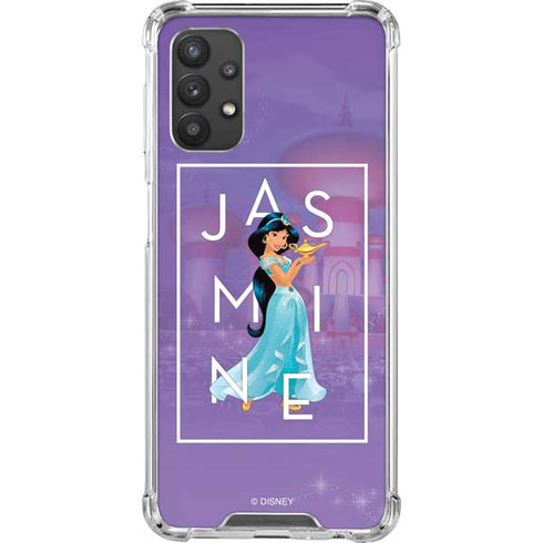 Disney Princess Jasmine Magic Lamp Galaxy A32 5G Clear Case
