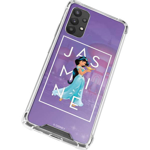 Disney Princess Jasmine Magic Lamp Galaxy A32 5G Clear Case