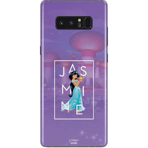 Disney Princess Jasmine Magic Lamp Galaxy Note 8 Skin