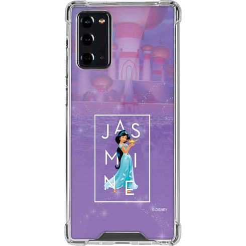 Disney Princess Jasmine Magic Lamp Galaxy Note20 5G Clear Case