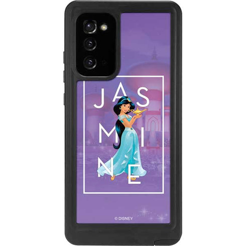 Disney Princess Jasmine Magic Lamp Galaxy Note20 5G Waterproof Case