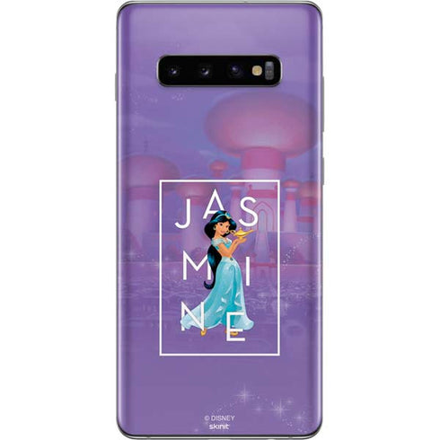 Disney Princess Jasmine Magic Lamp Galaxy S10 Plus Skin
