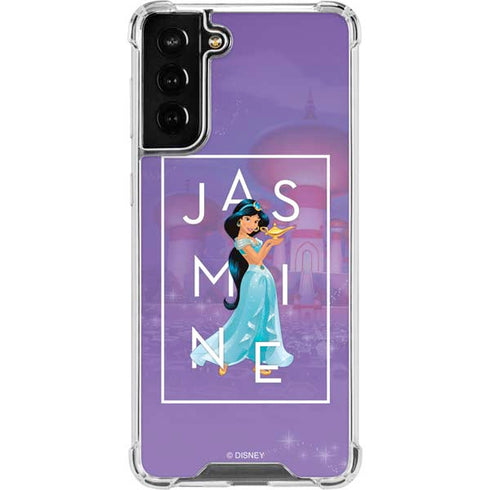 Disney Princess Jasmine Magic Lamp Galaxy S21 FE Clear Case