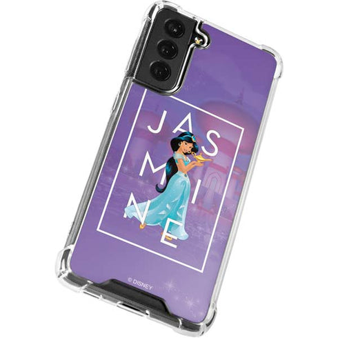 Disney Princess Jasmine Magic Lamp Galaxy S21 FE Clear Case