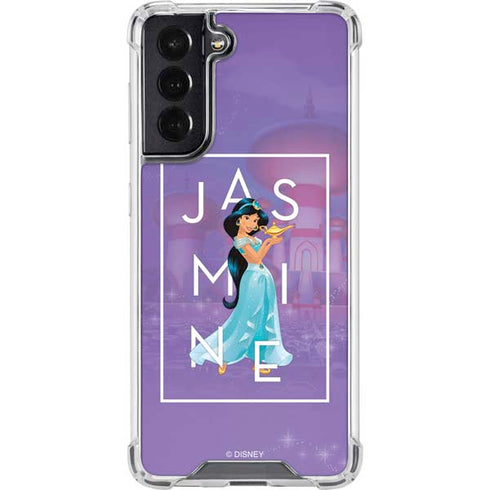 Disney Princess Jasmine Magic Lamp Galaxy S22 Clear Case