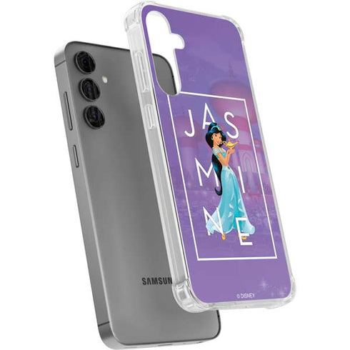 Disney Princess Jasmine Magic Lamp Galaxy S24 Plus Clear Case