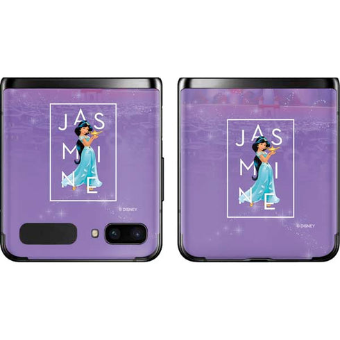 Disney Princess Jasmine Magic Lamp Galaxy Z Flip Skin