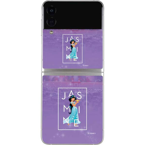 Disney Princess Jasmine Magic Lamp Galaxy Z Flip3 5G Skin