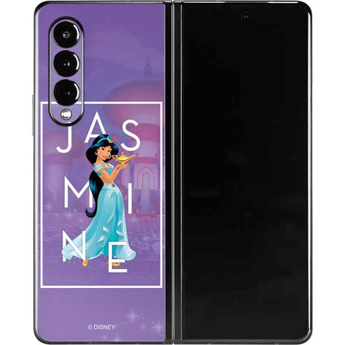Disney Princess Jasmine Magic Lamp Galaxy Z Fold3 5G Skin