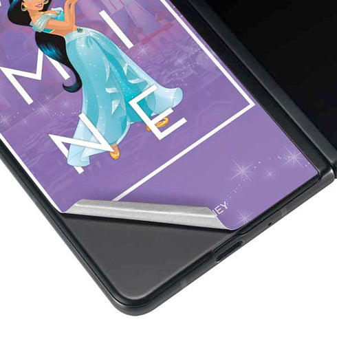 Disney Princess Jasmine Magic Lamp Galaxy Z Fold3 5G Skin
