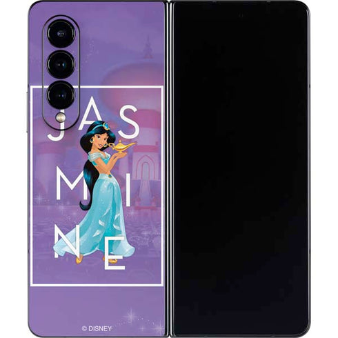 Disney Princess Jasmine Magic Lamp Galaxy Z Fold4 5G Skin
