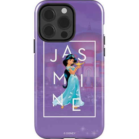 Disney Princess Jasmine Magic Lamp iPhone 15 Pro Impact Case