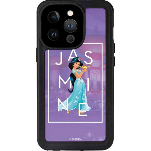Disney Princess Jasmine Magic Lamp iPhone 14 Pro Waterproof Case