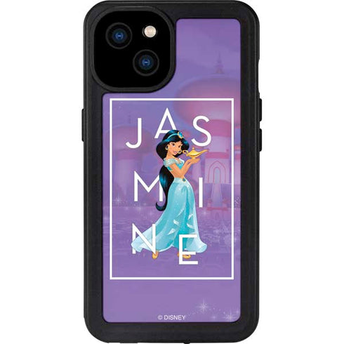 Disney Princess Jasmine Magic Lamp iPhone 15 Plus Waterproof Case