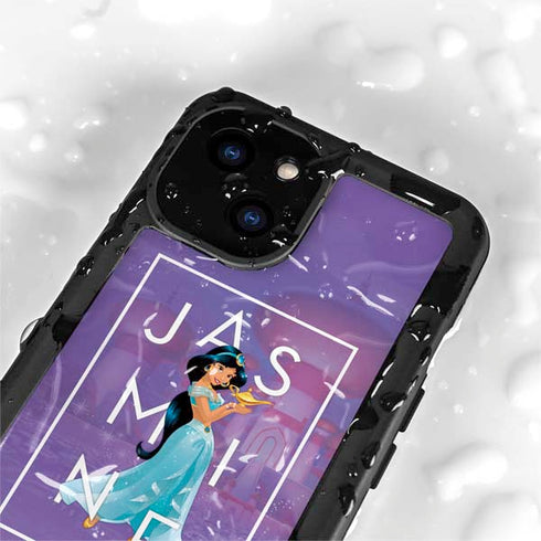 Disney Princess Jasmine Magic Lamp iPhone 15 Plus Waterproof Case