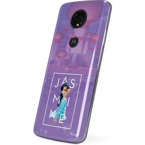 Disney Princess Jasmine Magic Lamp Moto E5 Plus Skin