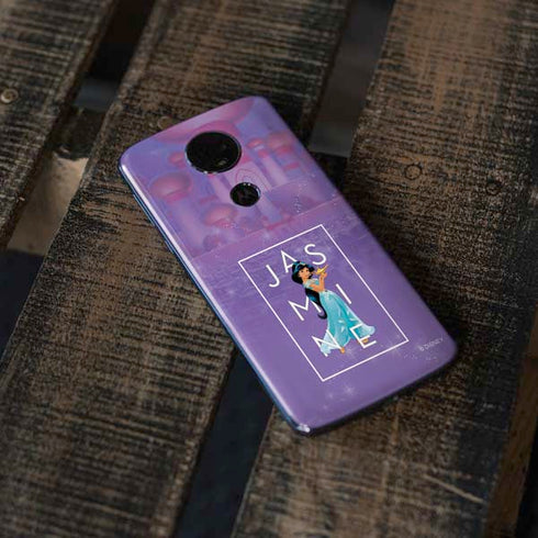 Disney Princess Jasmine Magic Lamp Moto E5 Plus Skin
