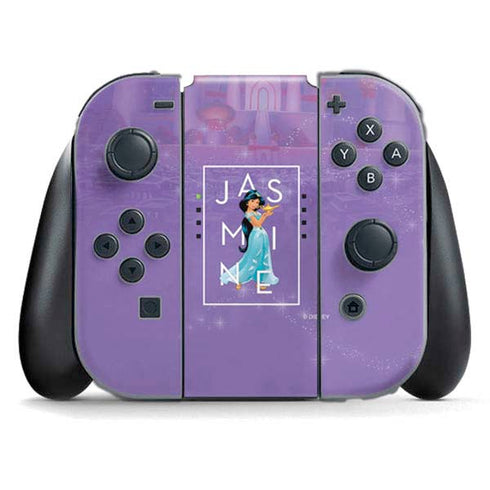 Disney Princess Jasmine Magic Lamp Nintendo Switch (2017-2021) Joy-Con Controller Skin