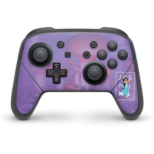 Disney Princess Jasmine Magic Lamp Nintendo Switch Pro Controller Skin
