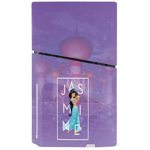 Disney Princess Jasmine Magic Lamp PS5 Slim Disk Console Skin