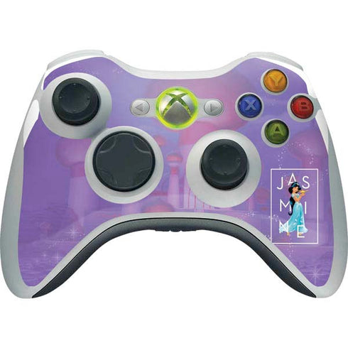 Disney Princess Jasmine Magic Lamp Xbox 360 Wireless Controller Skin