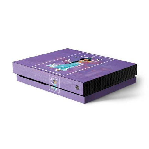 Disney Princess Jasmine Magic Lamp Xbox One X Console Skin