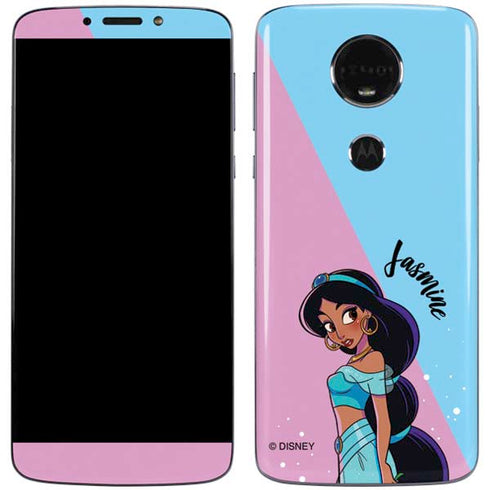 Disney Princess Jasmine Art Moto E5 Plus Skin