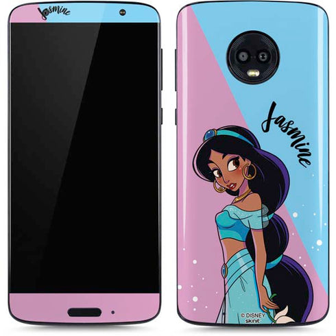 Disney Princess Jasmine Art Moto G6 Skin