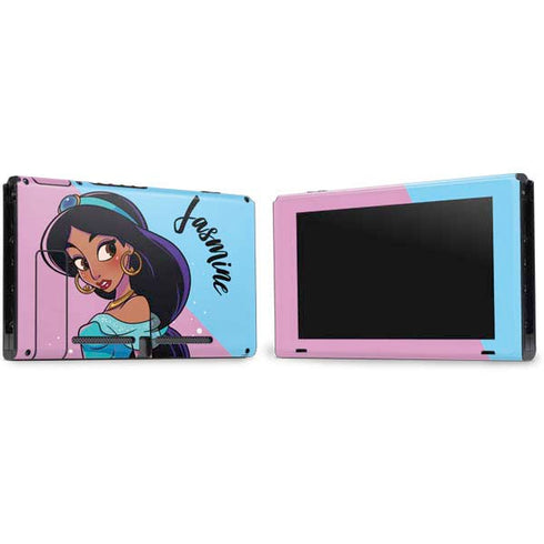 Disney Princess Jasmine Art Nintendo Switch Bundle Skin
