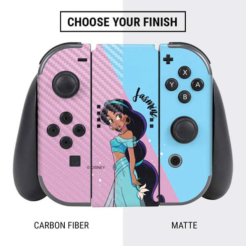 Disney Princess Jasmine Art Nintendo Switch Bundle Skin