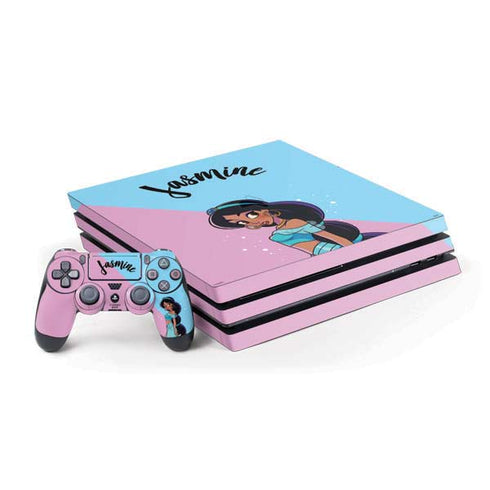 Disney Princess Jasmine Art PS4 Pro Bundle Skin