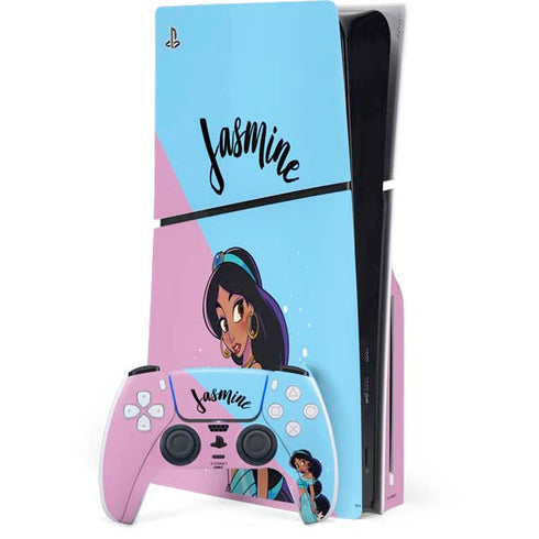 Disney Jasmine PS5 Slim Disk Bundle Skin