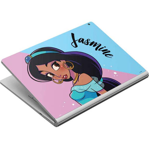 Disney Princess Jasmine Art Surface Book Skin