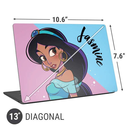 Disney Princess Jasmine Art Universal Laptop 13in (10.6 x 7.6in) Skin
