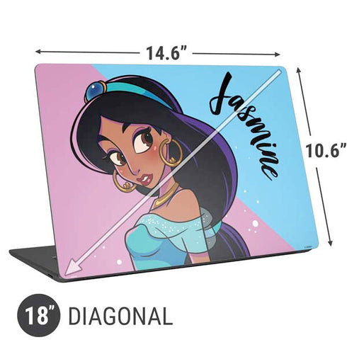 Disney Princess Jasmine Art Universal Laptop 18in (14.6 x 10.6in) Skin