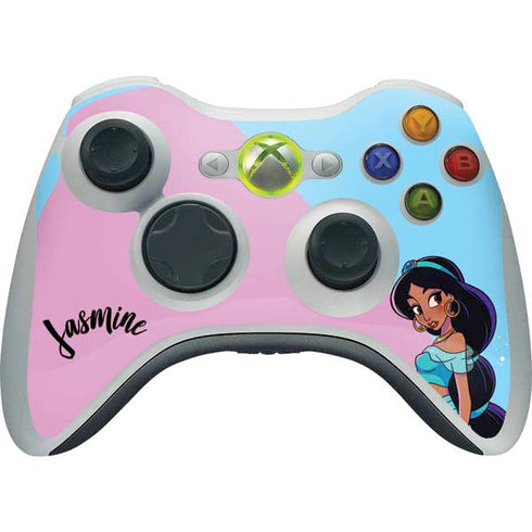 Disney Princess Jasmine Art Xbox 360 Wireless Controller Skin